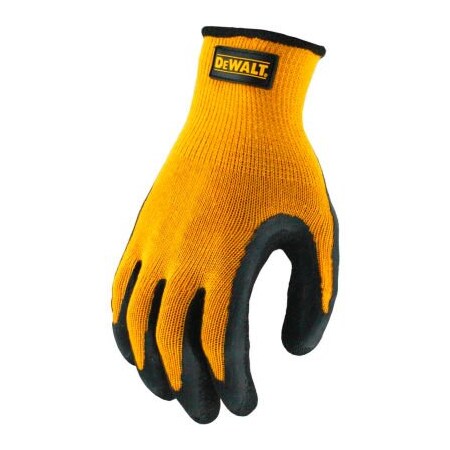 Radians DeWalt® DPG70L Textured Rubber Coated Grip Glove L - Pkg Qty 12 DPG70L